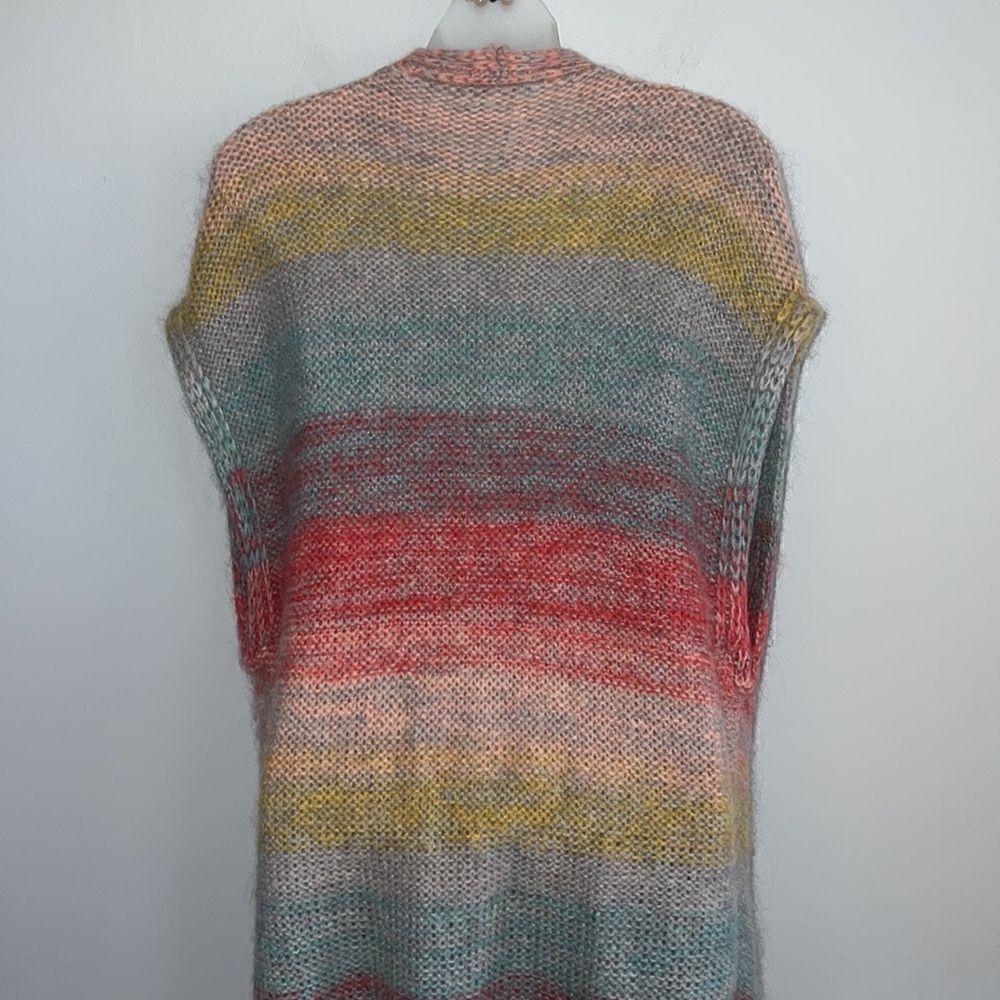 Anthropologie Moth Women’s XS S Boho Southwestern Mohair long cardigan - Picture 10 of 15